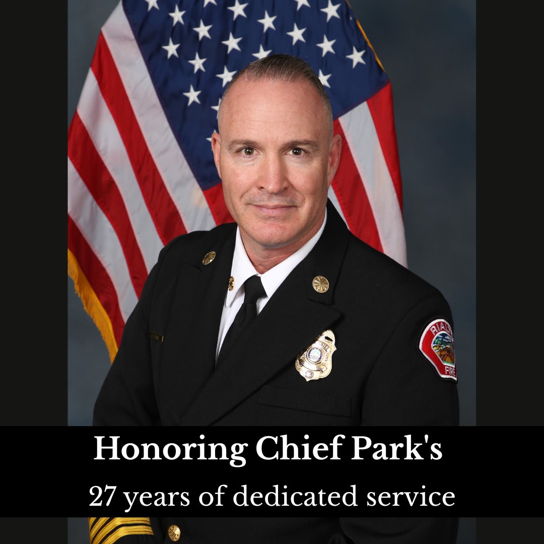 Chief Park has served with unwavering dedication and commitment to our community. 
 
With utmost respect and admiration, we wish him continued success, good health, and happiness in this next chapter of his life.