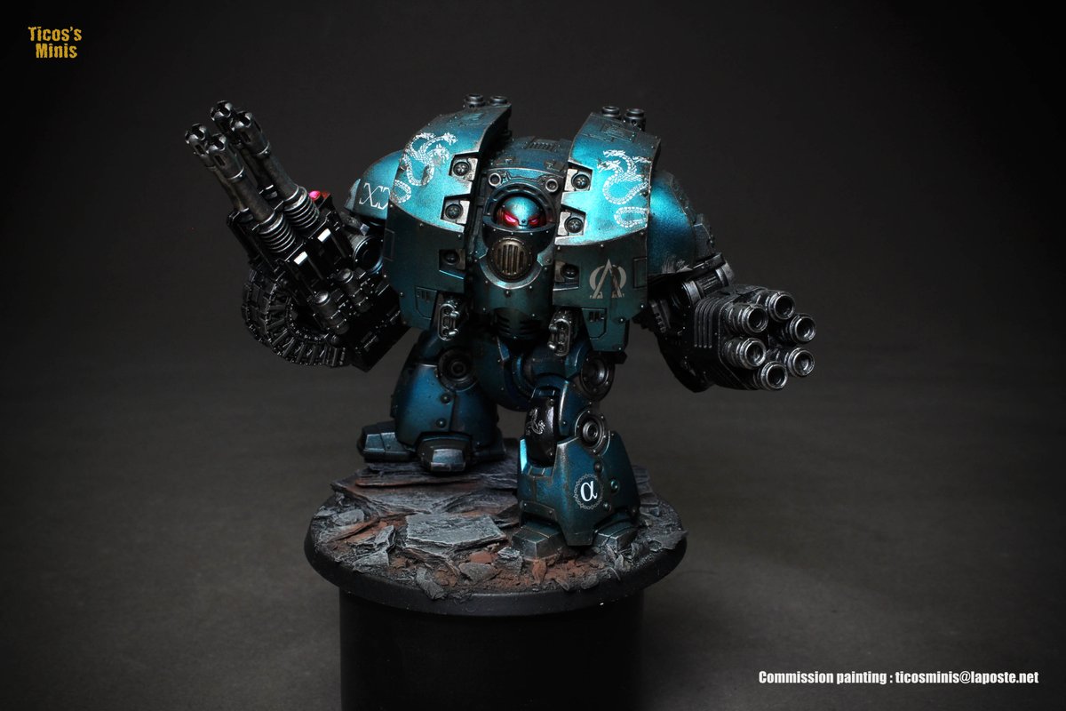 TicosMinis's tweet image. Enjoy a second war walker for the Alpha Legion army.
After the contemptor dreadnought, here comes my favorite... The dreadnought leviathan !
-lvl 2 Commission-
#warhammer #warhammercommunity #paintingwarhammer #30K #horusheresy #paintinghorusheresy #alphalegion #warhammerworld