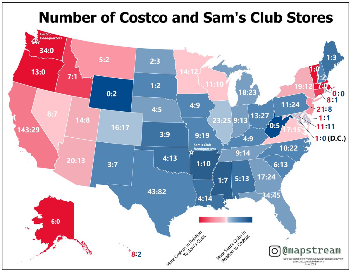 mapstream's tweet photo. Have you been to a Costco or Sam’s Club in a Different Country?

-

#gis #cartography #costco #samsclub #international #mapstream #poweredbyesri https://t.co/G3sBljojmp