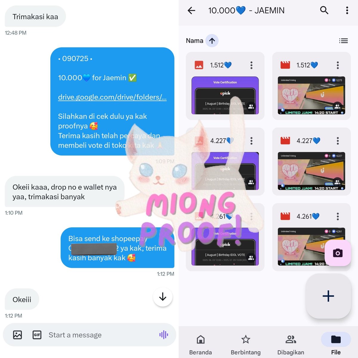 yoyi votes tweet media