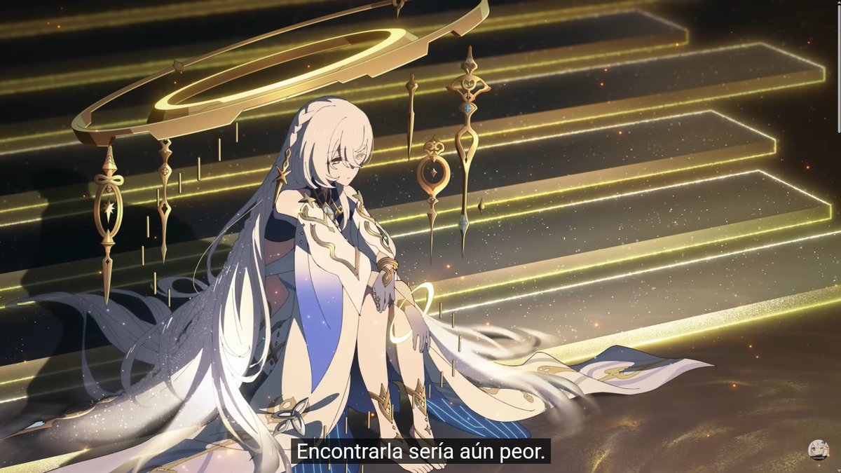 HablemosGenshin's tweet photo. De los creadores de "Venti sabe cosas" llega "Astaroth sabe cosas". Qué curioso que se oponga a buscar a Asmoday, que sea la primera en sugerir que igual ha cambiado de bando y la primera también en darse cuenta de que Pierro está mirando a Ronova 🤔 https://t.co/OeR2CHSVxe