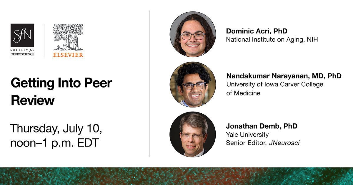 SfNtweets's tweet image. Happening tomorrow!
Don’t miss the chance to learn from experts and start your peer reviewing journey. Get equipped on the basics, structuring feedback to authors, and much more.
Register now: vist.ly/3n8x7dx