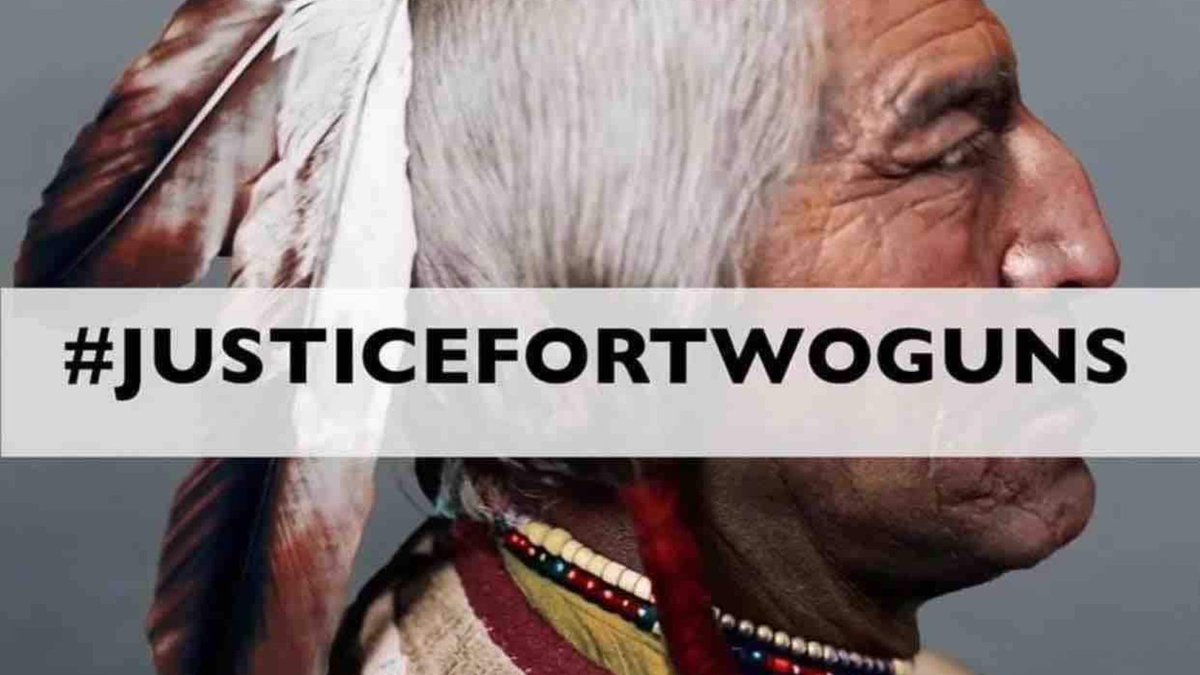 GuardiansNative's tweet photo. Lets band together and all change our twitter picture to Chief Two Guns
#keepthepressureon #justicefortwoguns #educatenoteradicate #NAGA #Redskins https://t.co/bKV5nGzhZJ