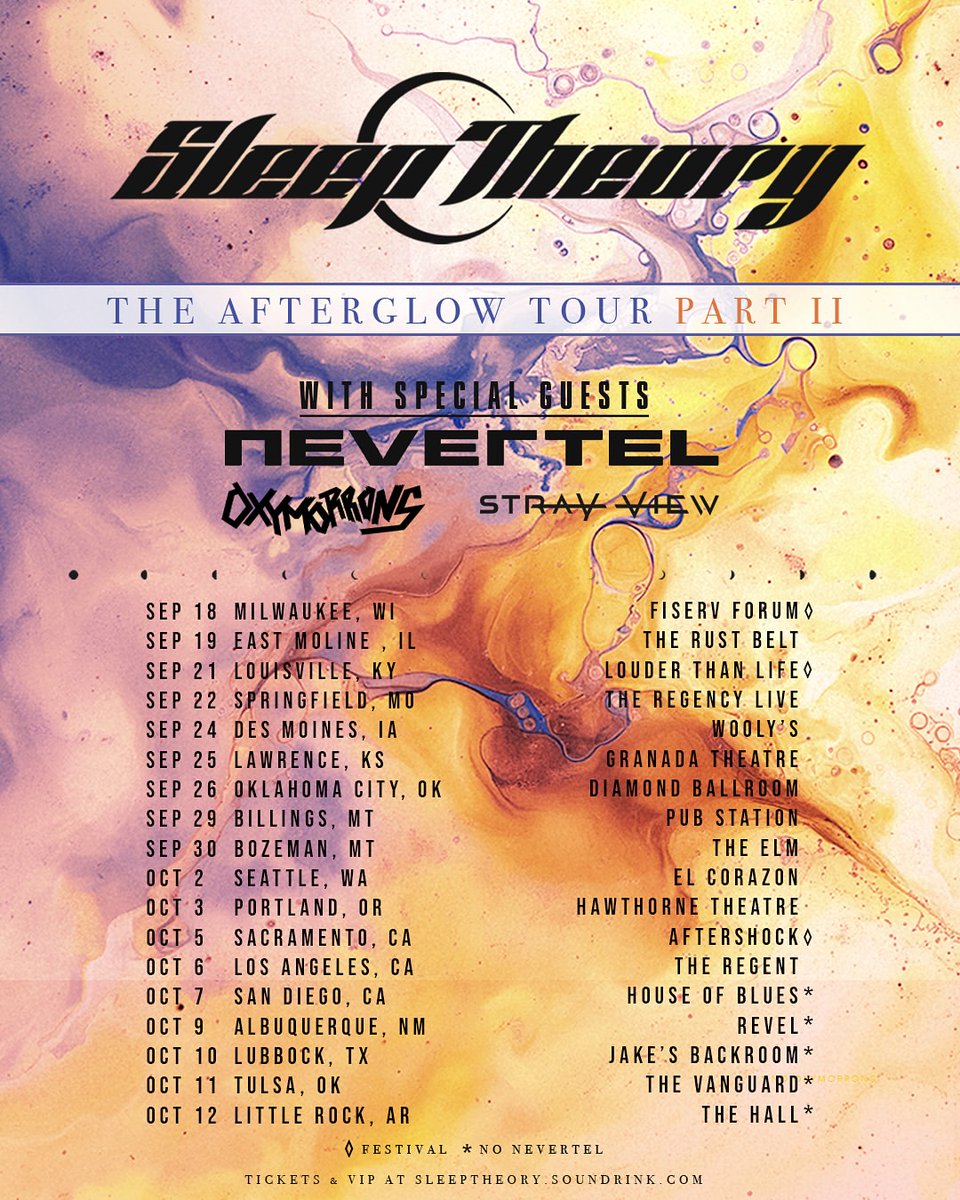 Sleep Theory announces part II of the Afterglow Tour melodicmag.com/news/sleep-the…
