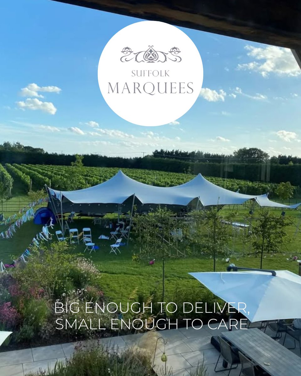 From your first phone call to the final fairy light switch-on, we’re with you every step of the way.

We’re Suffolk Marquees: family-run, detail-obsessed and focused on one thing - making your event as unforgettable as it should be.