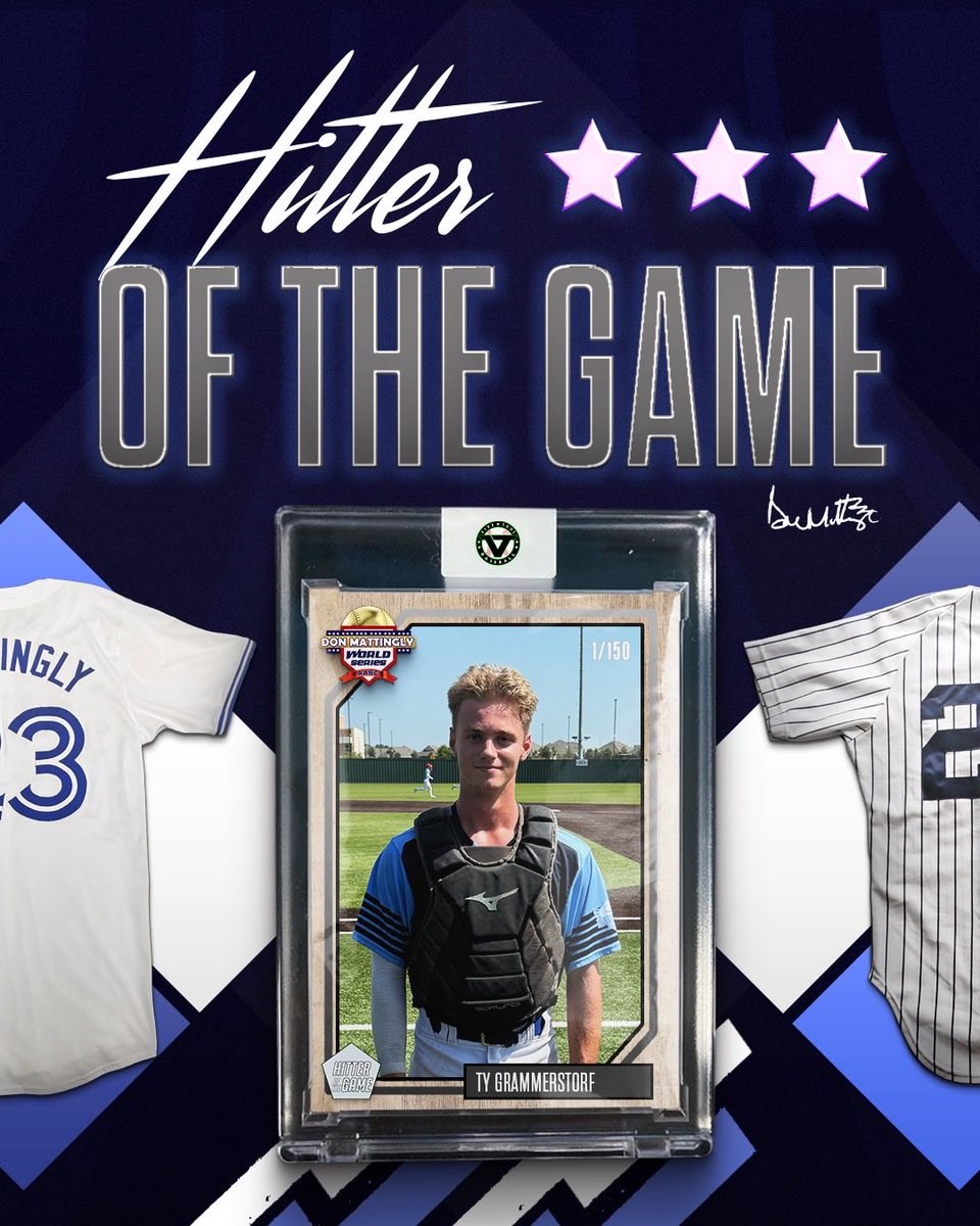 ✭Five Tool Texas✭ (@fivetooltexas) on Twitter photo #MattinglyWS F: <a href="/Slammersbasball/">Slammers Baseball CO</a> Grammerstorf 2026’s 6, STX Wildcatters 2026 Orange 2
PoG: <a href="/samszcz2026/">Sam Szczukowski</a> 5 IP, 8K, 4H, ER
Hitter: <a href="/Ty_Grammerstorf/">Ty Grammerstorf</a> 1-2, HR, RBI, 2 R, HBP #MattinglyWS F: <a href="/Slammersbasball/">Slammers Baseball CO</a> Grammerstorf 2026’s 6, STX Wildcatters 2026 Orange 2
PoG: <a href="/samszcz2026/">Sam Szczukowski</a> 5 IP, 8K, 4H, ER
Hitter: <a href="/Ty_Grammerstorf/">Ty Grammerstorf</a> 1-2, HR, RBI, 2 R, HBP