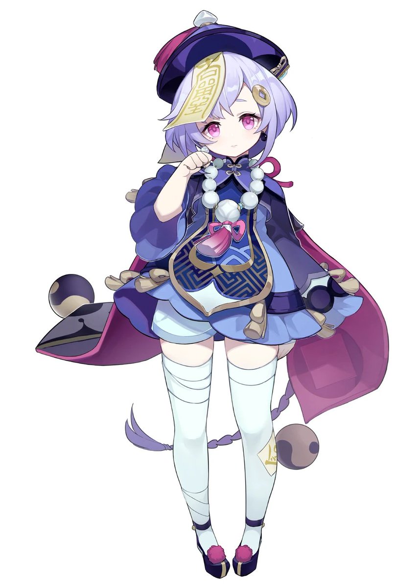 loli__daily's tweet photo. Today's Loli is Qiqi from Genshin Impact!🍬 https://t.co/ZzfvVayiSd