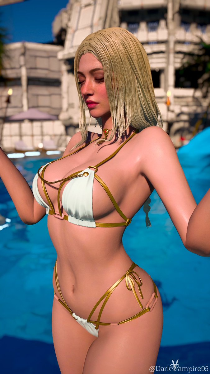 DarkVampire95's tweet image. Serena | Yeah... She Totally Needed a Bikini. 🤍✨
(Tap to See The Full Picture)
#TheFirstDescendant #VirtualPhotography #XBOX #DailyPicture #Serena