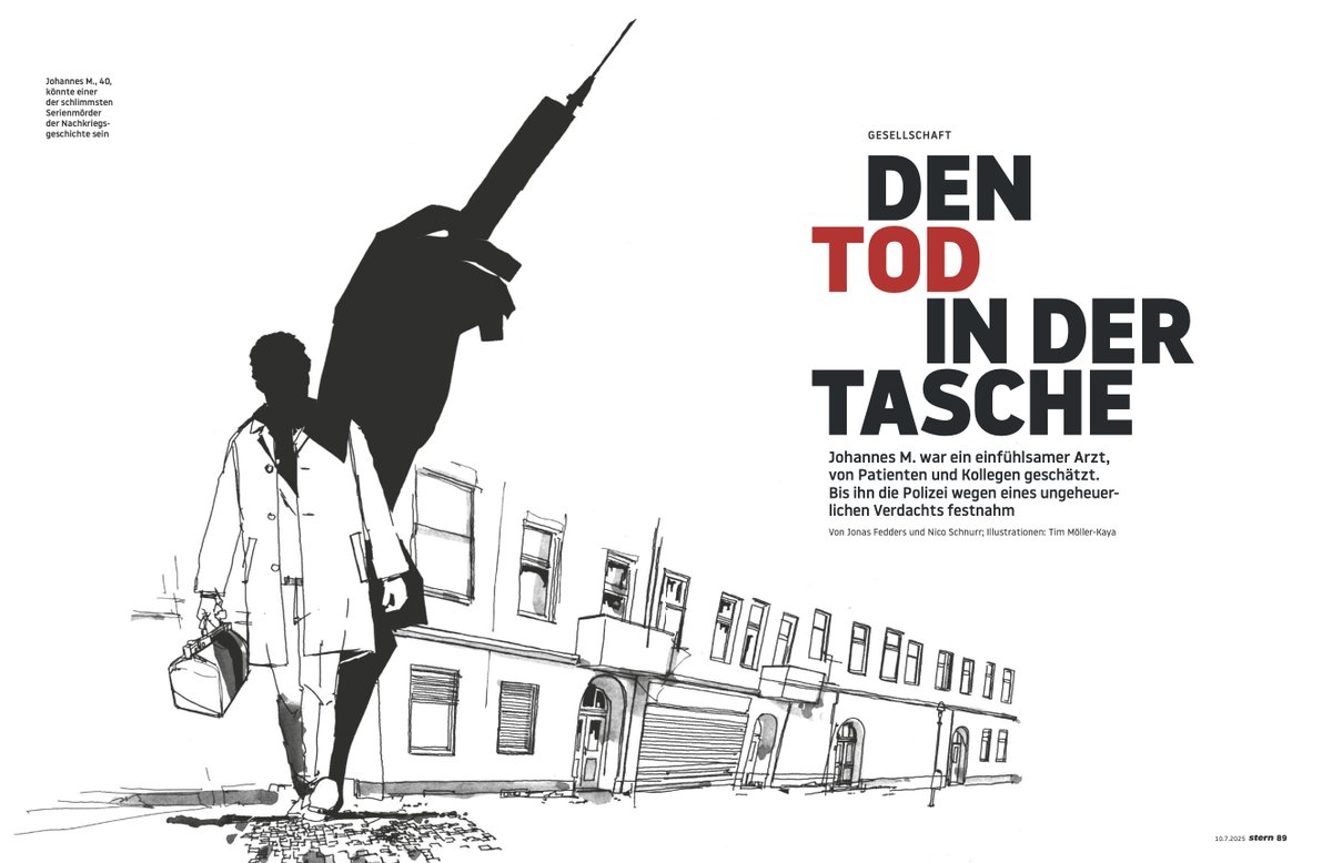 Johannes M. war ein einfühlsamer Arzt, von Patienten und Kollegen geschätzt. Bis ihn die Polizei wegen eines ungeheuerlichen Verdachts festnahm. Es ist ein Fall, der Kriminalgeschichte schreiben dürfte. Morgen im <a href="/sternde/">stern</a>, schon jetzt online: stern.de/gesellschaft/p…