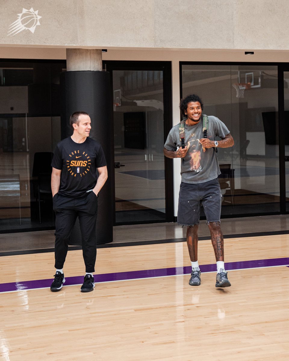 Suns's tweet image. Day 1 in the Valley 🌵
