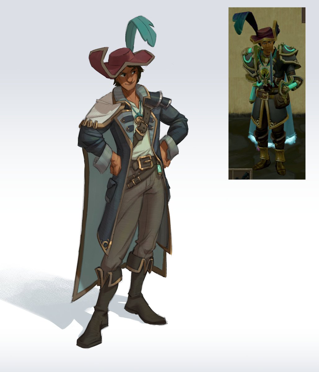 Tried my hand at quick character design for my friend, Lux in #RACArtFight