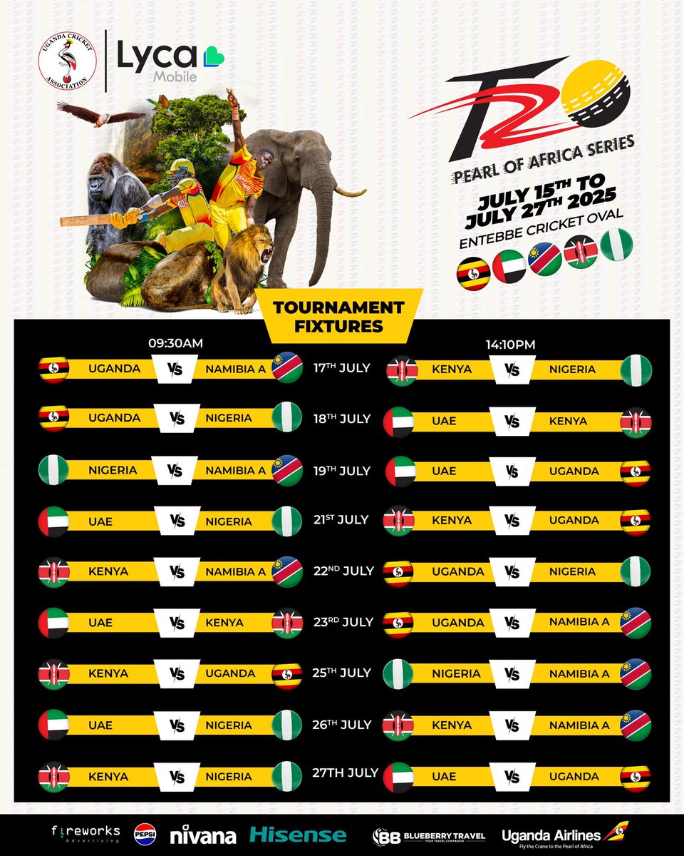 The dates are fast approaching — but which fixture are you most excited about? 🤔

#POAT20 #LycaConnectsCricket