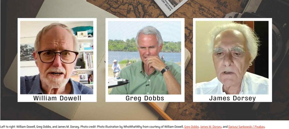 jamesmdorsey's tweet image. When The World Was Their Beat. What happens when you bring together three veteran foreign correspondents, each carrying decades of wisdom, scars, and tales from the world’s most dangerous places? jamesmdorsey.substack.com/p/when-the-wor…