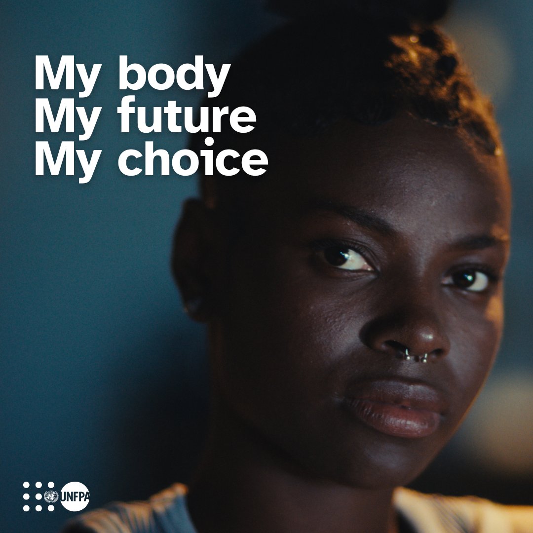 Atayeshe's tweet image. Every young person has the right to make decisions about their body and future.
Whether that means choosing a partner, building a family, or forging a different path entirely—the decision should always be yours.
#MyBodyIsMyOwn