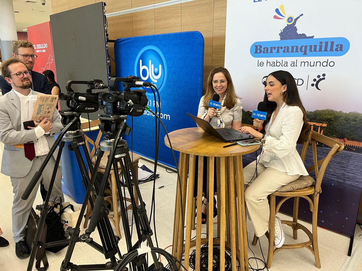 lamia_oecd's tweet image. Delighted to be in 🇨🇴#Barranquilla, Colombia, this week for the 2025 edition of the OECD Local Development Forum. Barranquilla’s turnaround story is remarkable, making it the perfect place to host this year’s Forum.
🔗 oe.cd/LDF2025 #ResilientPlaces