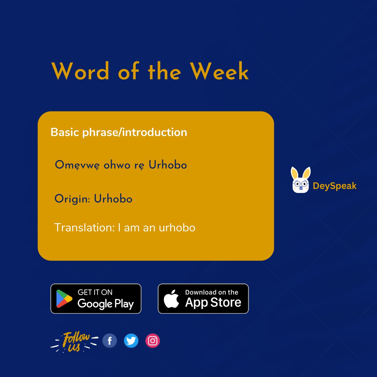 dey_speak's tweet photo. Ready to unlock the world one conversation at a time? 🌎 Stop dreaming about learning a new language and start speaking it!
#AfricanLanguages #AfricaLanguage #AfricanHeritage #LanguageOfAfrica #ConnectWithAfrica #SpeakAfrica
#LearnALanguage #LanguageApp #VocabBuilder https://t.co/0pXLqrUATY