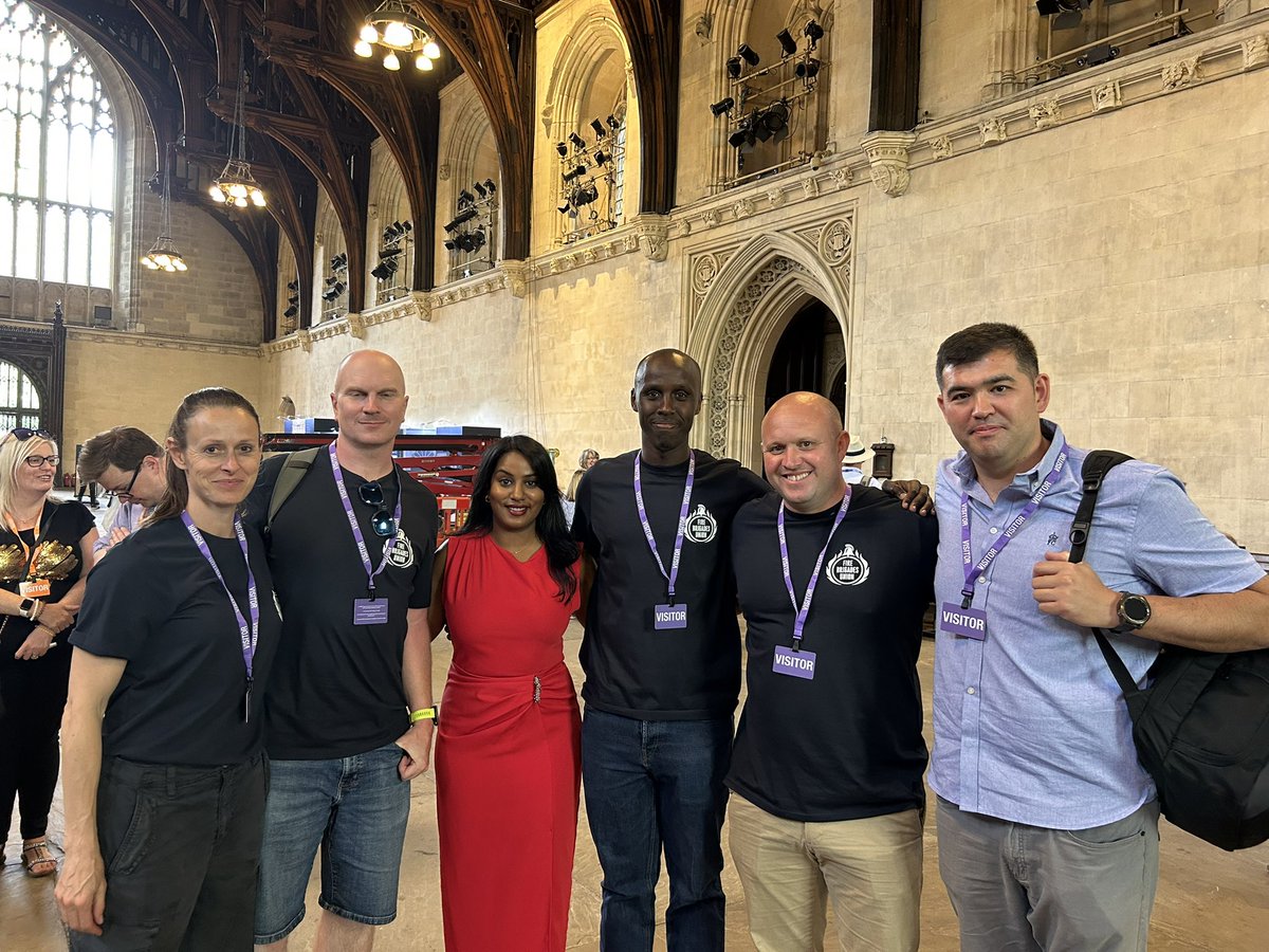 LondonFBU's tweet image. Today FBU reps and members attended parliament to lobby MPs for Firefighter and control pay, Funding and statutory duties for wildfires and flooding.