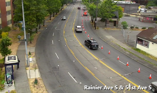Sturtevant Ave S＆S Fisher PLの間のRainier Ave
