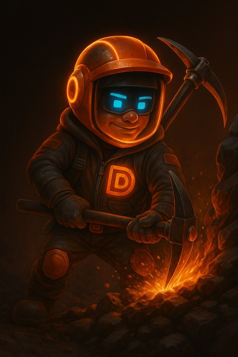 DiGi_MineD's tweet photo. ⚒️ Mine-To-Earn
In the $DIGI ecosystem, every swing of the pickaxe uncovers value. Whether you're smashing rocks or conquering on-chain quests, your efforts are always rewarded

🧠 Simple Mechanics, Deep Strategy
Upgrade your gear, optimize your dig routeswards skill

#DIGI #P2E https://t.co/oCswhKFUDC