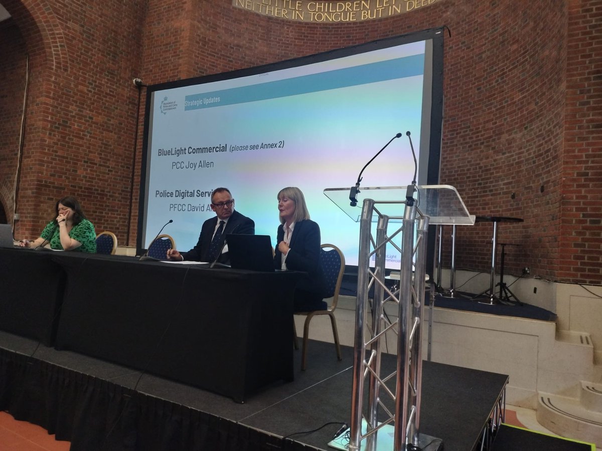 AssocPCCs's tweet image. Today marked Day One of our July General Meeting. 🤝

Among a number of engaging sessions, members heard from the newly appointed Director of the NCVPP, DAC Helen Millichap, as well as from Professor Dame Muffy Calder, who delivered an insightful presentation seeking to support…