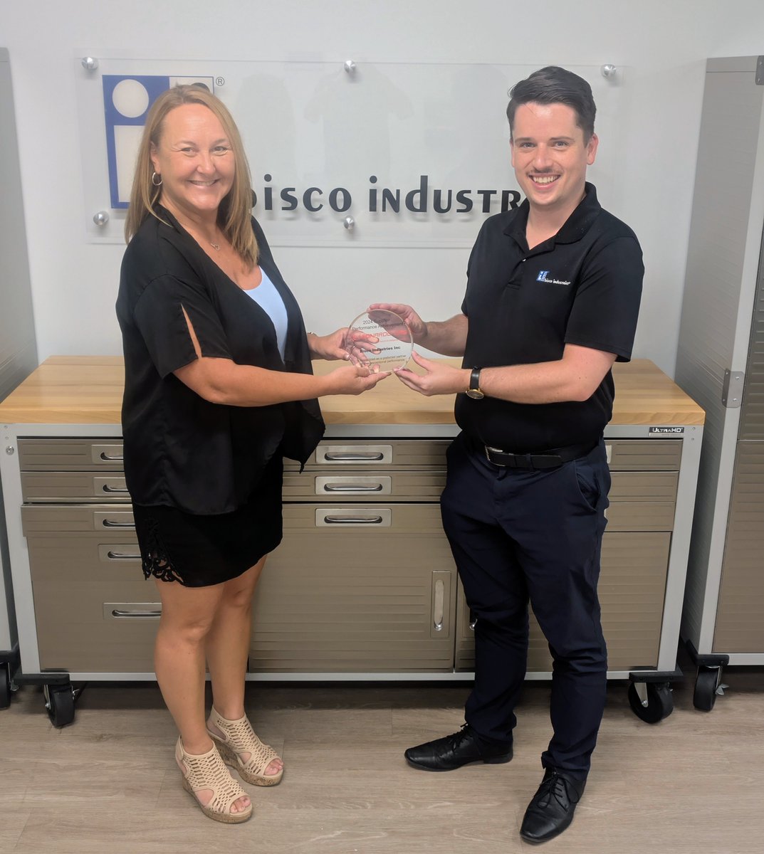 bisco industries is proud to receive the 2024 Supplier Award from Leonardo DRS, Airborne &amp; Intelligence Systems. Shout-out to Ryan from our Orlando, FL office for accepting the award!

Thank you, Leonardo DRS, for the partnership and trust. Here's to continued success in 2025!