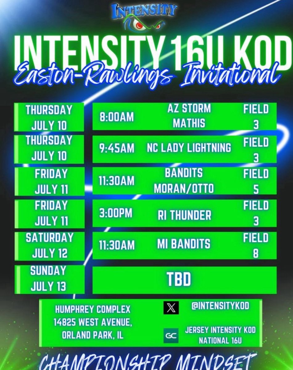 Lauren Myers 2027 (@laurenmyers2027) on Twitter photo ✈️ Flying out to Chicago today for a great weekend of softball! <a href="/intensitykod/">Kevin ODonnell</a>
<a href="/LLefty18/">Lindsay Leftwich</a> <a href="/boschml/">Michael Bosch</a> <a href="/grayskye26/">Grayson Radcliffe</a> <a href="/KateMalveaux/">Kate Malveaux</a> <a href="/CoachMalveaux/">Chris Malveaux</a> <a href="/rykerzc/">Ryker Zane Chason</a> <a href="/DJSanders37/">Doni Jeneé</a> <a href="/AndradeN23/">Nichole Andrade</a> <a href="/dorians224/">Dorian Shaw</a> <a href="/JenLapicki/">Jen Lapicki</a> <a href="/CoachLarissaA/">Larissa Anderson</a> ✈️ Flying out to Chicago today for a great weekend of softball! <a href="/intensitykod/">Kevin ODonnell</a>
<a href="/LLefty18/">Lindsay Leftwich</a> <a href="/boschml/">Michael Bosch</a> <a href="/grayskye26/">Grayson Radcliffe</a> <a href="/KateMalveaux/">Kate Malveaux</a> <a href="/CoachMalveaux/">Chris Malveaux</a> <a href="/rykerzc/">Ryker Zane Chason</a> <a href="/DJSanders37/">Doni Jeneé</a> <a href="/AndradeN23/">Nichole Andrade</a> <a href="/dorians224/">Dorian Shaw</a> <a href="/JenLapicki/">Jen Lapicki</a> <a href="/CoachLarissaA/">Larissa Anderson</a>
