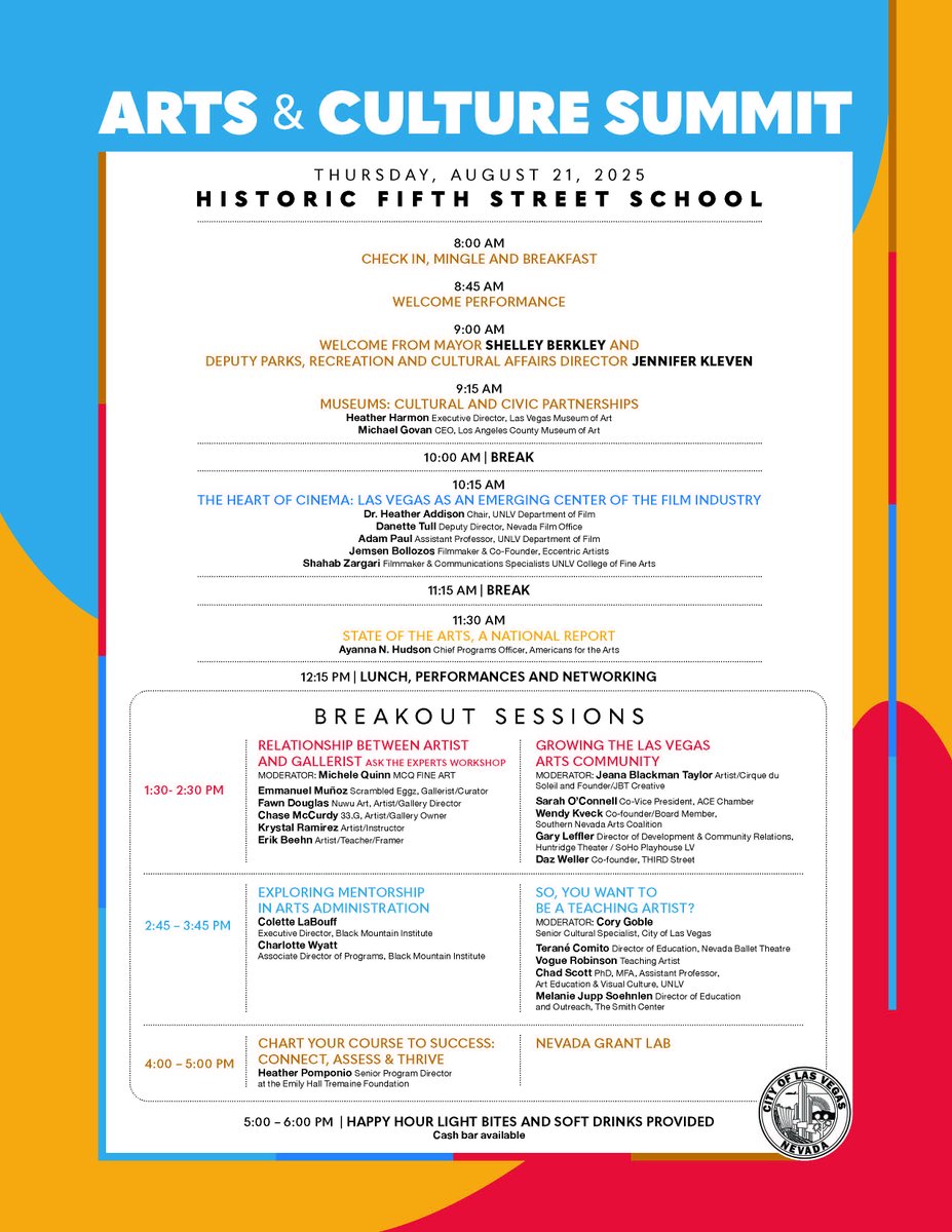 DiversifyNevada's tweet photo. Catch @FilmNevada's Danette Tull during the 'Las Vegas as an Emerging Center of the Film Industry' panel at the Arts &amp; Culture Summit at Historic Fifth Street School on August 21! Don't miss the conversation on what's next for film here #Nevada: https://t.co/sNnjGkks3C. https://t.co/INGpTq7aKC