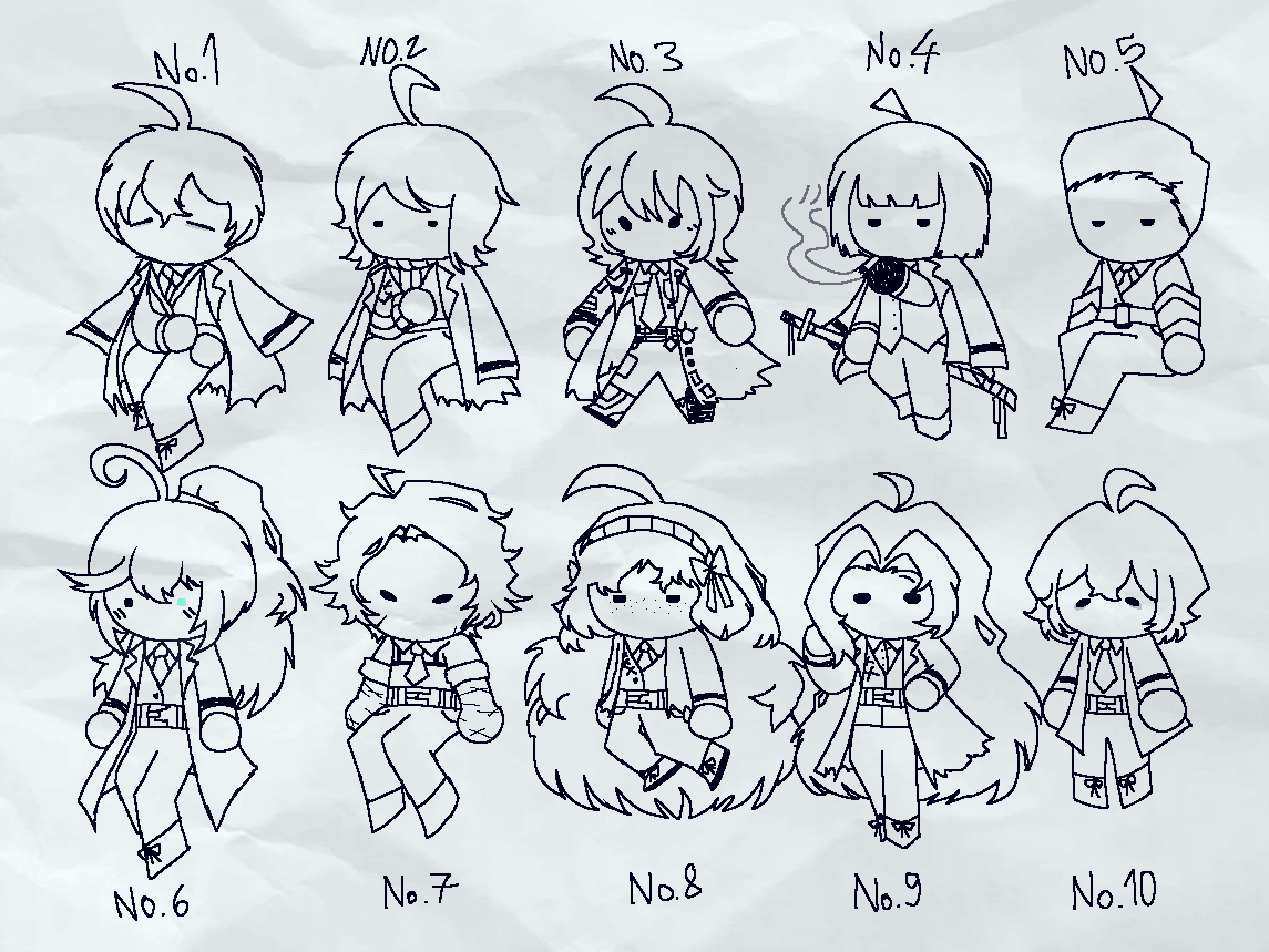VoidUnknown11's tweet image. beside drawing them in creatura stuff, waht if i draw them normally (but in kinda smol)
i was gonna draw them all in one post but i decided to separate cus yea