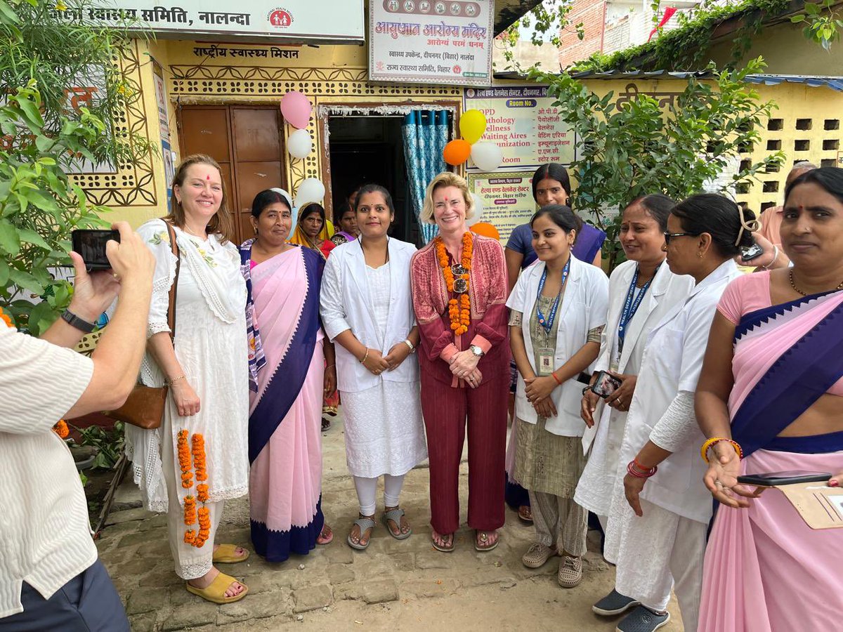 NorwayAmbIndia's tweet image. Impressed with the digital application used by Community Health Officers in Deepnagar - a result of longstanding cooperation with @MoHFW_INDIA through @NIPICU
High standard of newborn care at the District hospital Nalanda. Family Participatory Care has improved maternal health