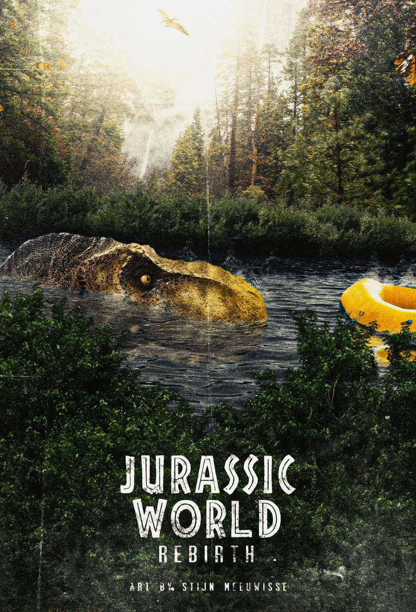 postersbystijn's tweet photo. My new poster for ‘Jurassic World: Rebirth’

#jurassicworldrebirth #jurassicworld https://t.co/KlNtPb9RaB