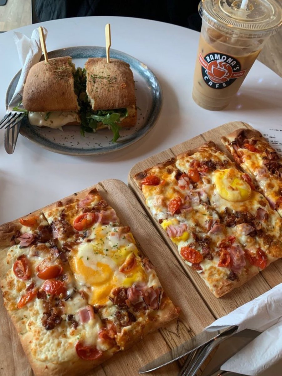Fueling up with some absolute deliciousness! 🍕🥪😋 Moments like these make any break perfect. ✨ #FoodieLife #EatWell #GoodVibes