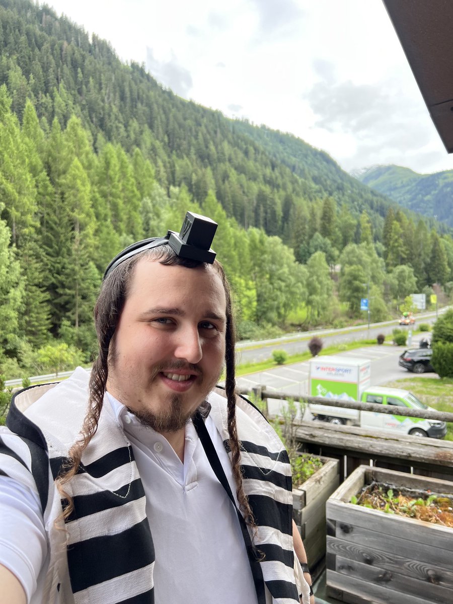 #Strapped in the Alps. 🏔️✡️💪🏻 Thank You Hashem!!!