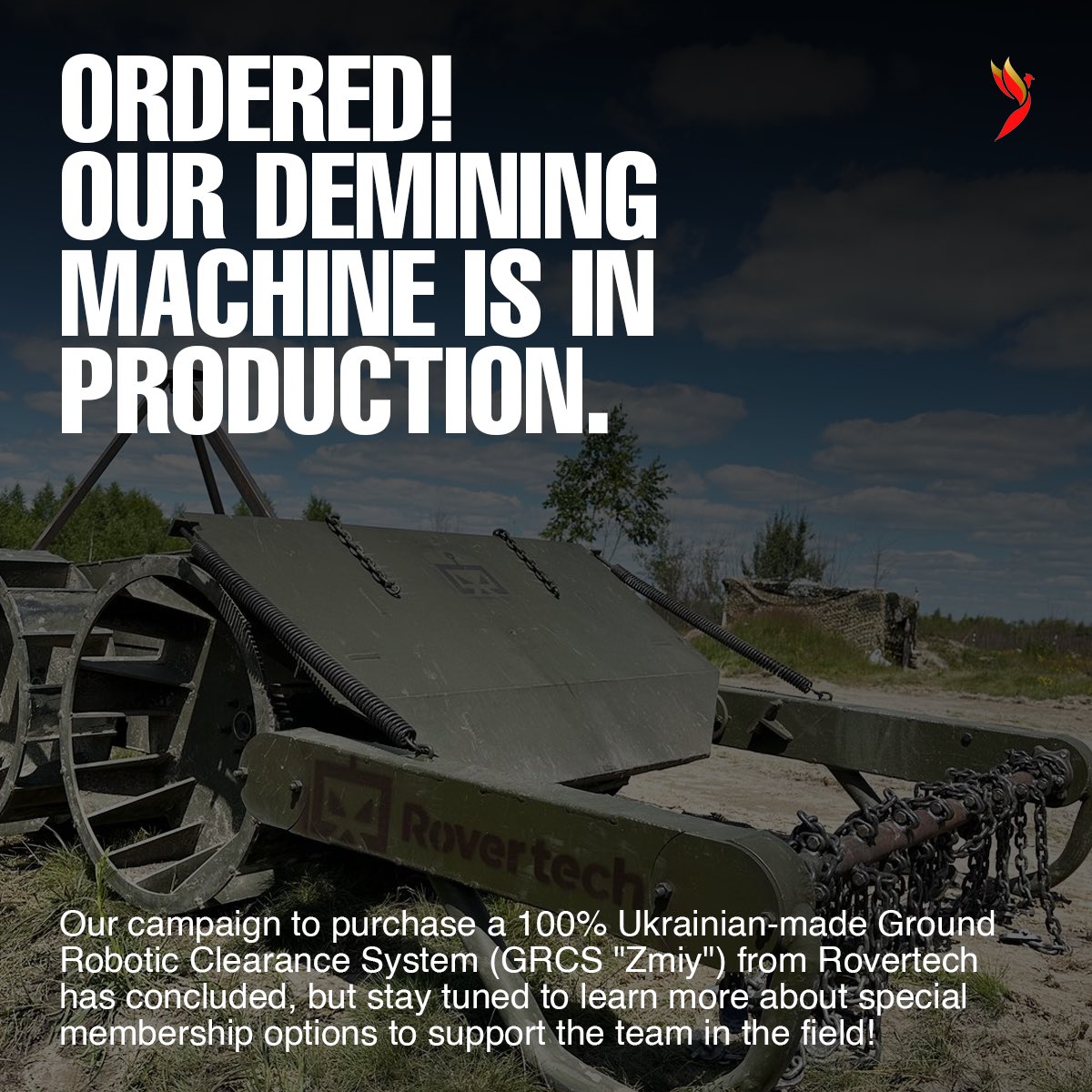 This is both exciting and game-changing for the <a href="/Invictus_GR/">Invictus Global Response</a> team. This is the result of so many people coming together to make this happen. This is just the beginning, and we will be sharing some fun ways to get involved in the operation of this beauty in the coming months.