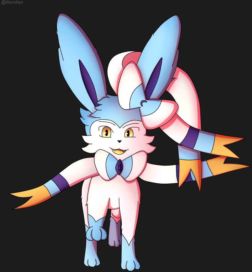 ItisnotLyn's tweet image. My first art fight attack! For @DarkVulpix9! Hope you like it hehehe