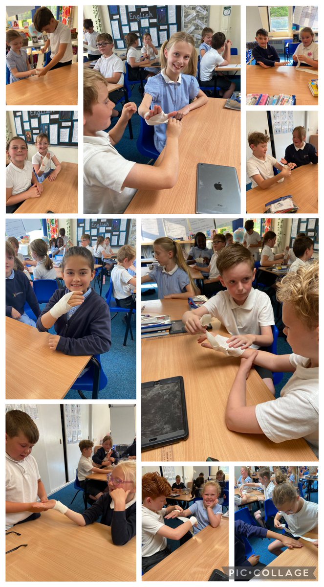 Year 4 have had an amazing time on our ‘Inspire Day’ thank you <a href="/GrangeMissBa/">Miss Bagshaw</a> for teaching us all about being a physio! #InspireAchieveBelieve <a href="/GrangeMissA/">GrangeMissA</a> <a href="/GrangeMissBate/">Miss Bate</a>