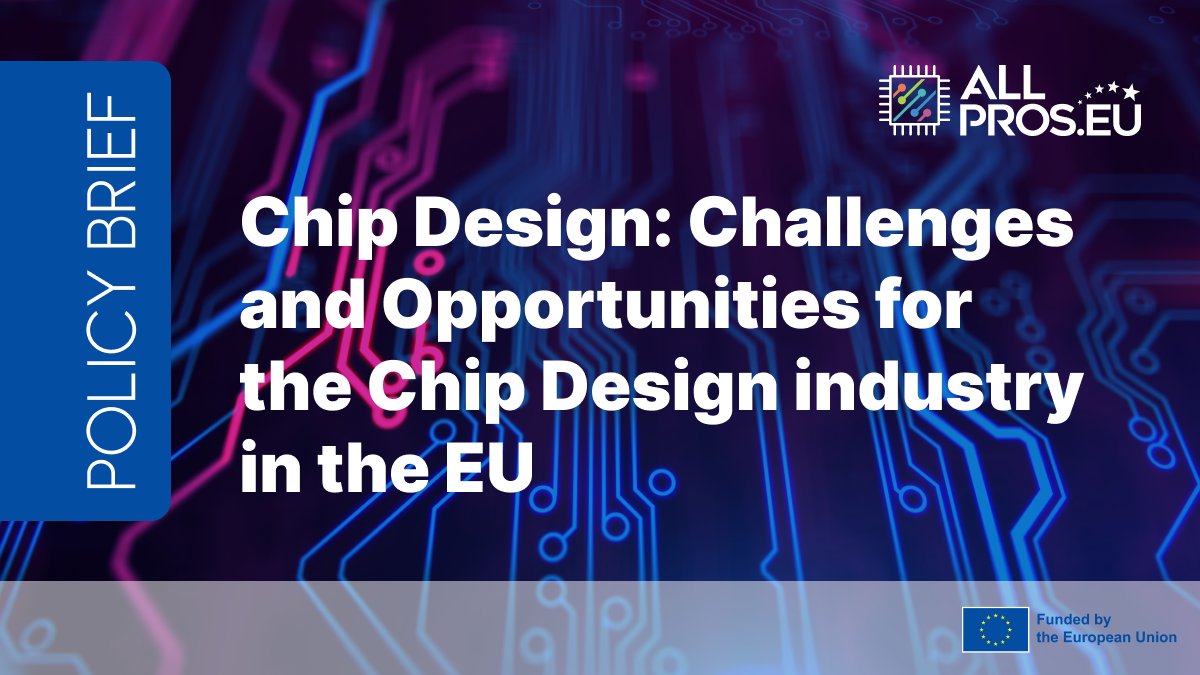 The EU chip sector needs #innovation, #openness &amp; #sovereignty. Our policy briefs explore these issues to help shape a stronger EU semiconductor industry. Read more: 
Brief 1: tinyurl.com/48phahct
Brief 2: tinyurl.com/ydphkyrh
Brief 3: tinyurl.com/3548btmy

#ChipsAct #AI