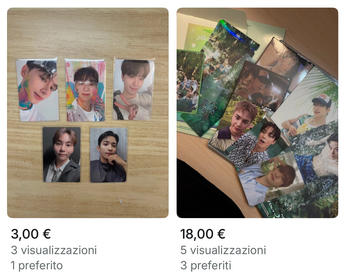 lulusroxm's tweet photo. ciaoo sto vendendo alcuni dei miei album su vinted perché tra poco parto e ho bisogno di soldi…😩
vi lascio il link del mio profilo qua sotto, in questi giorni ne aggiungerò altri💗
per qualsiasi domanda non esitate!✨
#kpop #wts #album #vinted 

https://t.co/gfF8BQOpKN https://t.co/PTBcYiMOsu