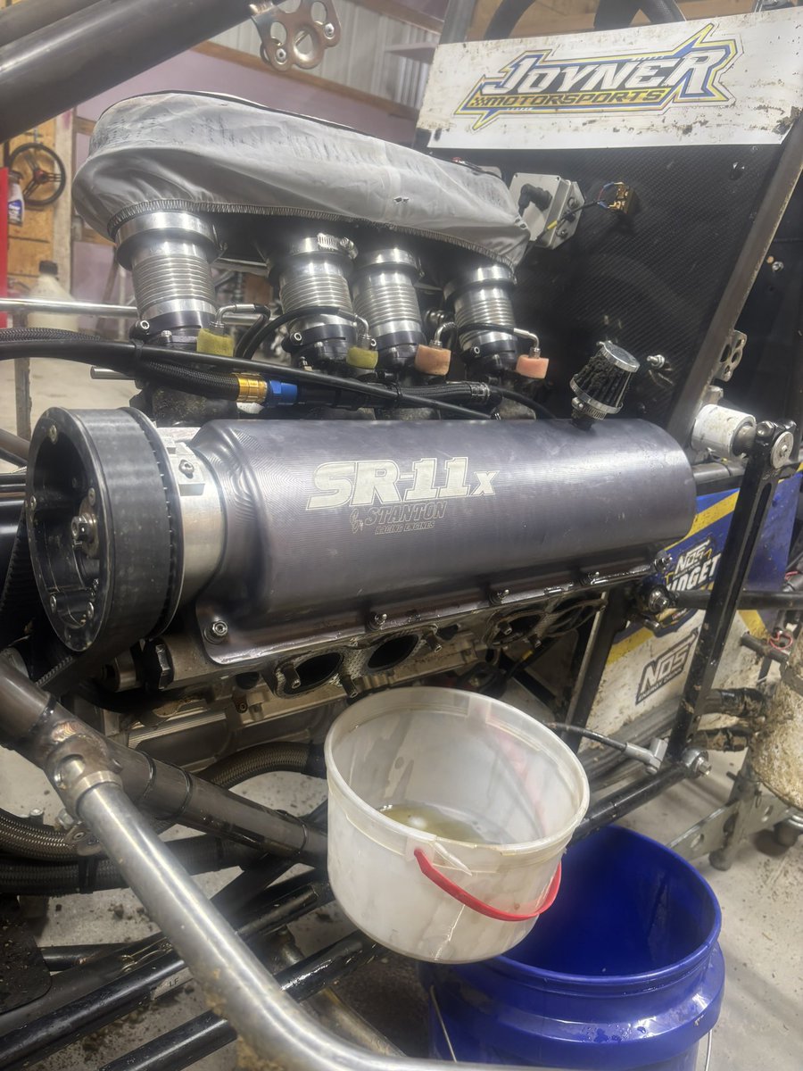 Unfortunately another internal engine failure for Joyner Motorsports last night at Sweet Springs. If anyone has any other opportunities for tonight at Mitchell County Fairgrounds or this weekend at Jefferson County Speedway please feel free to reach out