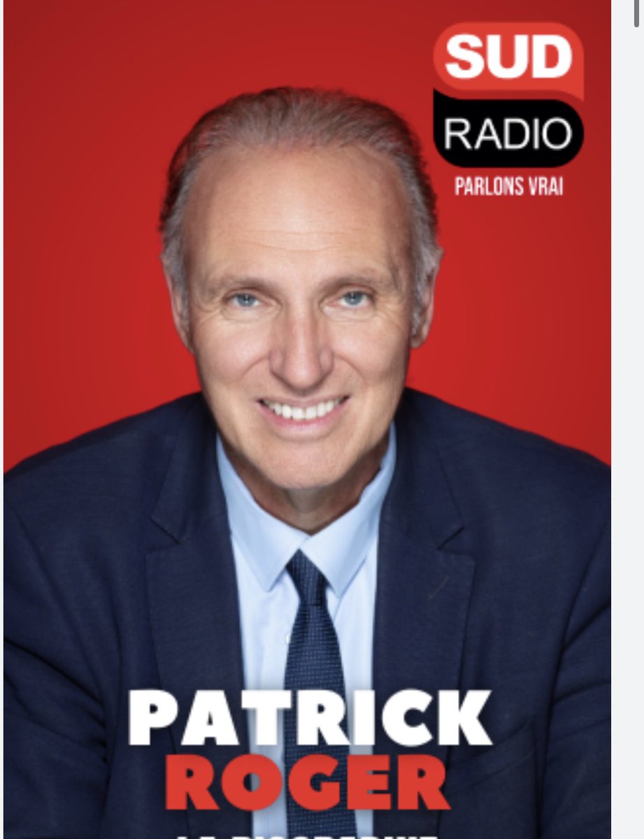 Adschwyter's tweet image. 📻🔴 Ça bouge à la Matinale de Sud Radio pour remplacer Jean-Jacques Bourdin la saison prochaine. La semaine, le patron de la radio, Patrick Roger, repasse lui-même derrière le micro de 7 à 9h du lundi au jeudi. Du vendredi au dimanche, c’est Maxime Lledo qui fera le 7-10.