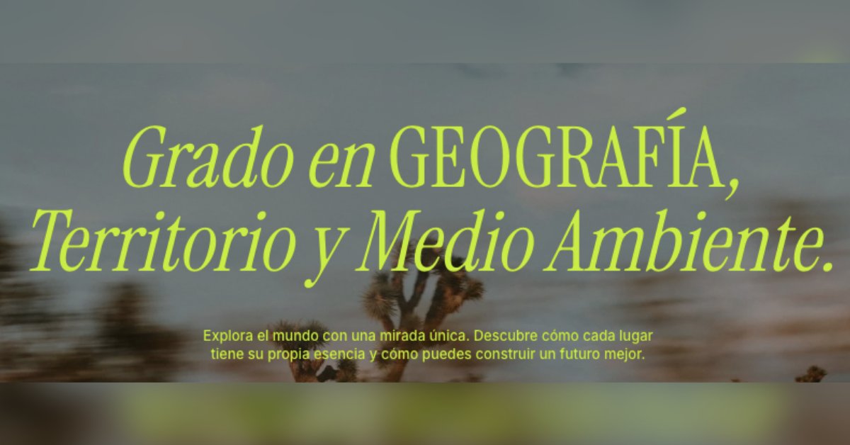 Geografía Unizar (@geografia_uz) on Twitter photo 🌎🔊👨🎓 Éxito de <a href="/Geografia_UZ/">Geografía Unizar</a> en la admisión a estudios de Grado de <a href="/unizar/">Universidad Zaragoza</a>. Los datos del grado en Geografía, Territorio y Medio Ambiente apuntan a un lleno en su primer año, el mejor comienzo posible.
<a href="/GeografosAragon/">Colegio de Geógrafos en Aragón</a>
<a href="/FacultadFiloZgz/">Facultad de Filosofía y Letras de Zaragoza</a>
<a href="/IUCAunizar/">IUCA</a>
geografia.unizar.es/noticia/excele… 🌎🔊👨🎓 Éxito de <a href="/Geografia_UZ/">Geografía Unizar</a> en la admisión a estudios de Grado de <a href="/unizar/">Universidad Zaragoza</a>. Los datos del grado en Geografía, Territorio y Medio Ambiente apuntan a un lleno en su primer año, el mejor comienzo posible.
<a href="/GeografosAragon/">Colegio de Geógrafos en Aragón</a>
<a href="/FacultadFiloZgz/">Facultad de Filosofía y Letras de Zaragoza</a>
<a href="/IUCAunizar/">IUCA</a>
geografia.unizar.es/noticia/excele…