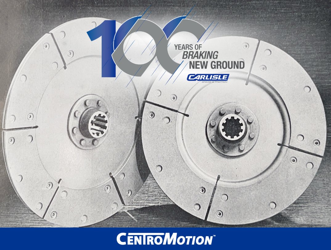 CarlisleCBF's tweet photo. For 100 years, #CarlisleCBF has done more than make brakes—we’ve driven innovation in motion control. As we enter our next century, we’re still braking new ground.
#CarlisleCBF100 #BrakingNewGround #Innovation #MotionControl #CentroMotion https://t.co/6lWesdLOSm