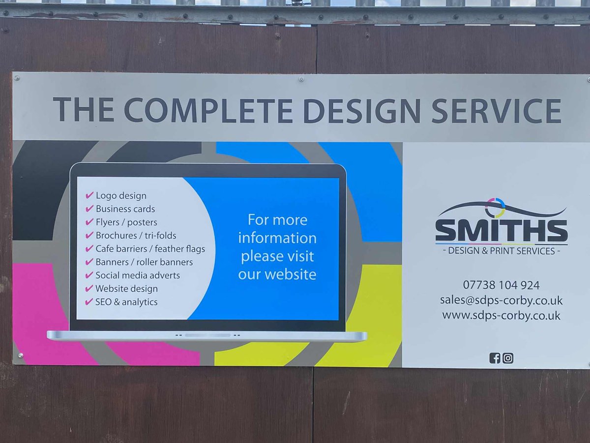 The club would like to thank David and everyone at Smiths Design &amp; Print Services for ‘joining the team’ and advertising/sponsoring the club for the 2025/26 season. It’s very much appreciated.

facebook.com/smithsdesignan…