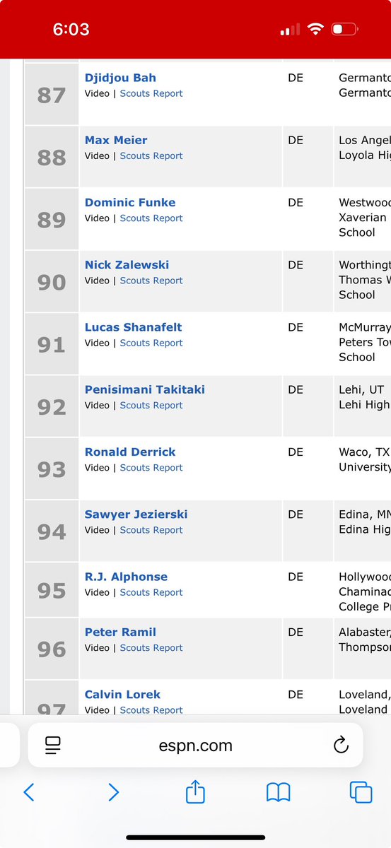 Ro_Derrrick92's tweet image. Can’t wait for the season to start so I can move up from #93 @CoachCFoster_ @CoachGCarp @CoachRDerrick @RecruitTheU #ForkAroundAndFindOut👀
