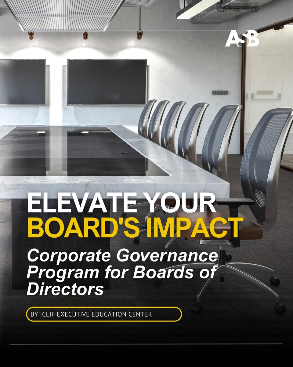 Kbashige1's tweet image. Exciting Corproate Governance training in Malysia. Sept 7th to September 11th. Cost : USD 2,000 inclusive of accommodation,meals and business immersions. Register Now not to miss your space.