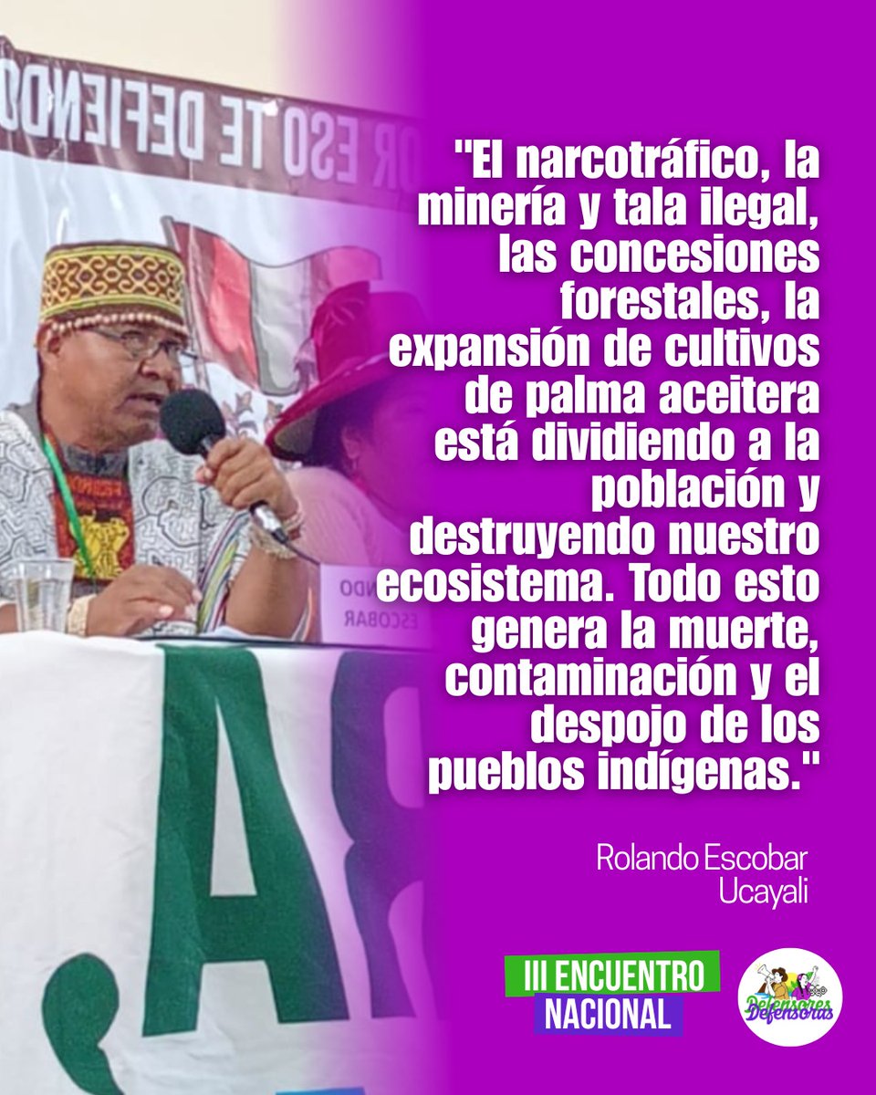 Defensoras y Defensores del Perú tweet media