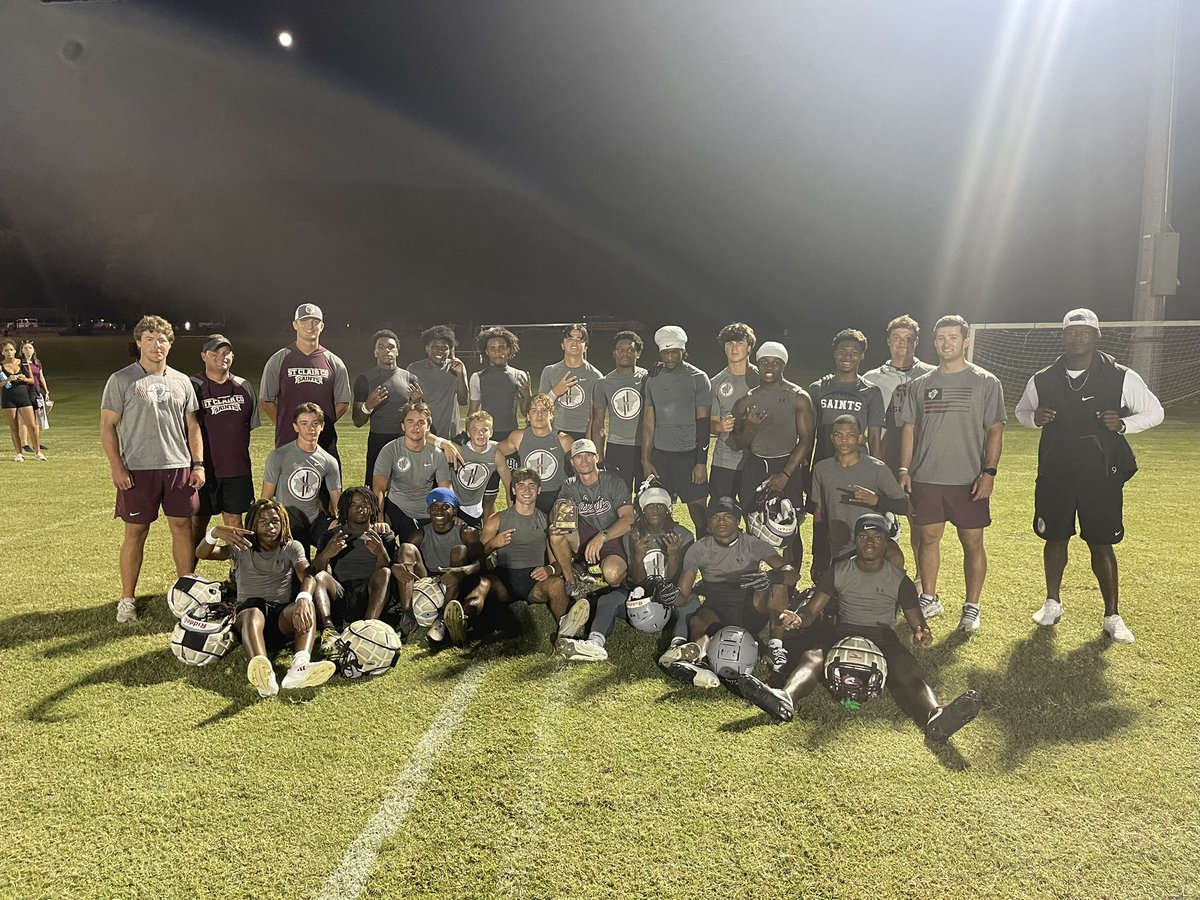 Great day of competition yesterday at the FCA 7v7 event!! Proud to be the champs but most importantly we got to hear an amazing devotion about PURPOSE! God is so good and he is guiding our young men to find their purpose every day here at #TheCounty