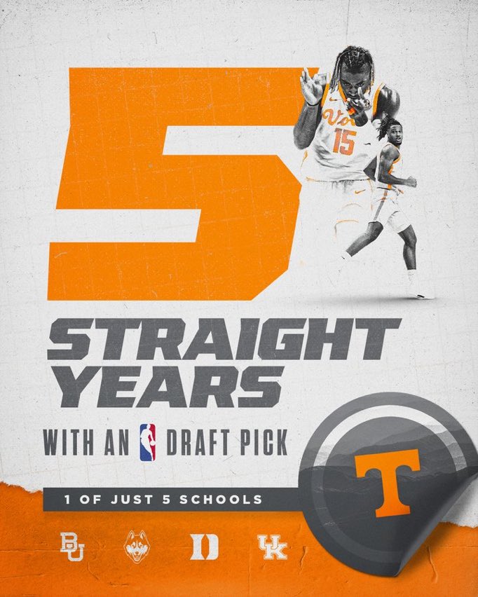 Elite company for The Volunteers 

Basketball School