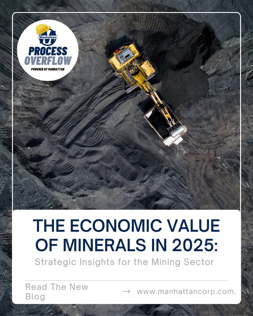 New Blog: The Economic Value of Minerals in 2025 🌍

Read more and discover how we can help you align your project approach with the evolving economics of minerals:

manhattancorp.com/post/the-econo…