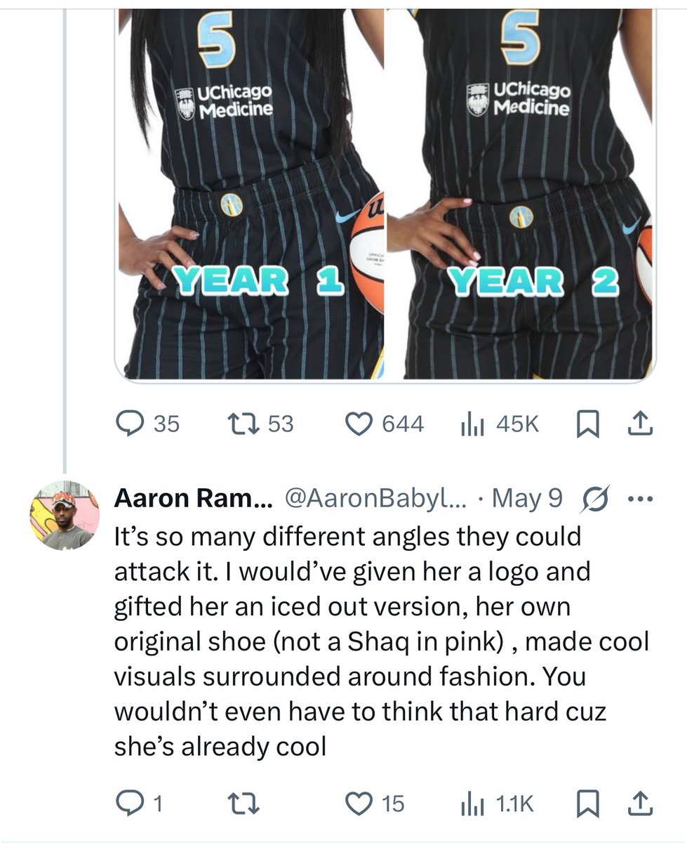 .<a href="/Reebok/">Reebok</a> Damn yall did exactly what I said. Bar for bar. 

 I guess I should’ve pitched the idea instead of tweeting it  🤦🏾‍♂️🤷🏾‍♂️ I got more ideas!