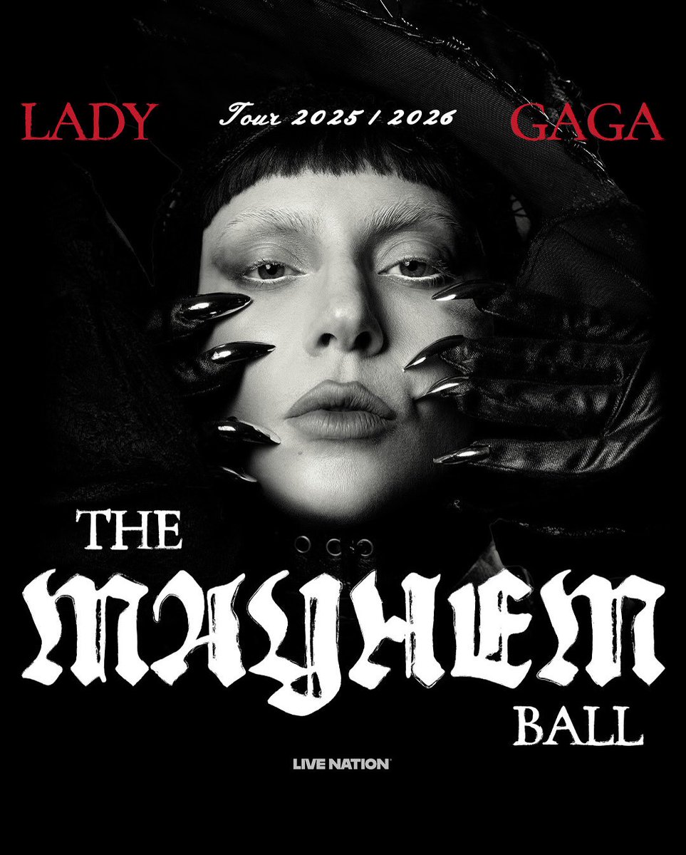 julian_dakdouk's tweet image. The Mayhem Ball Tour Poster | Photo by me 📸